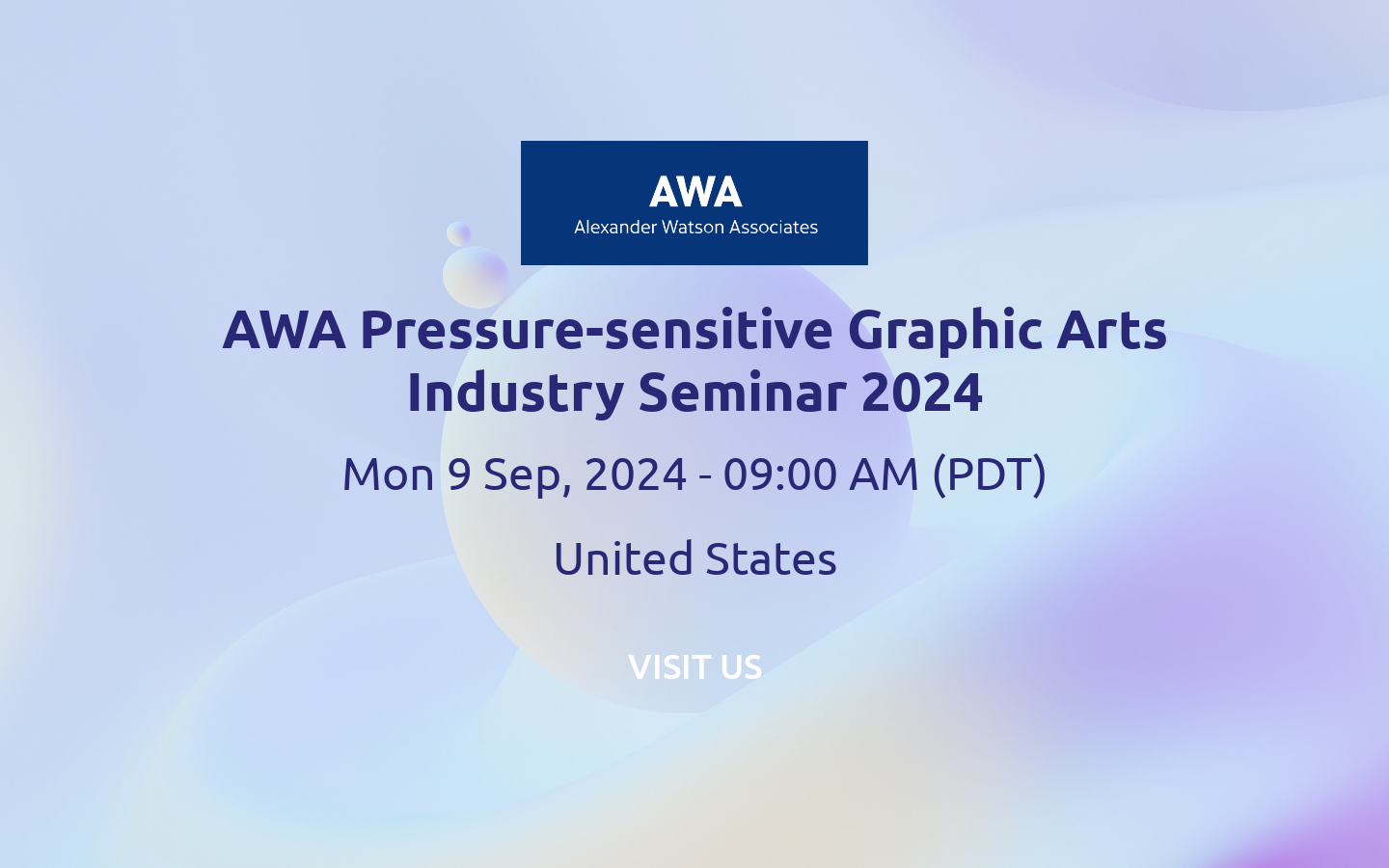 AWA Pressuresensitive Graphic Arts Industry Seminar 2024