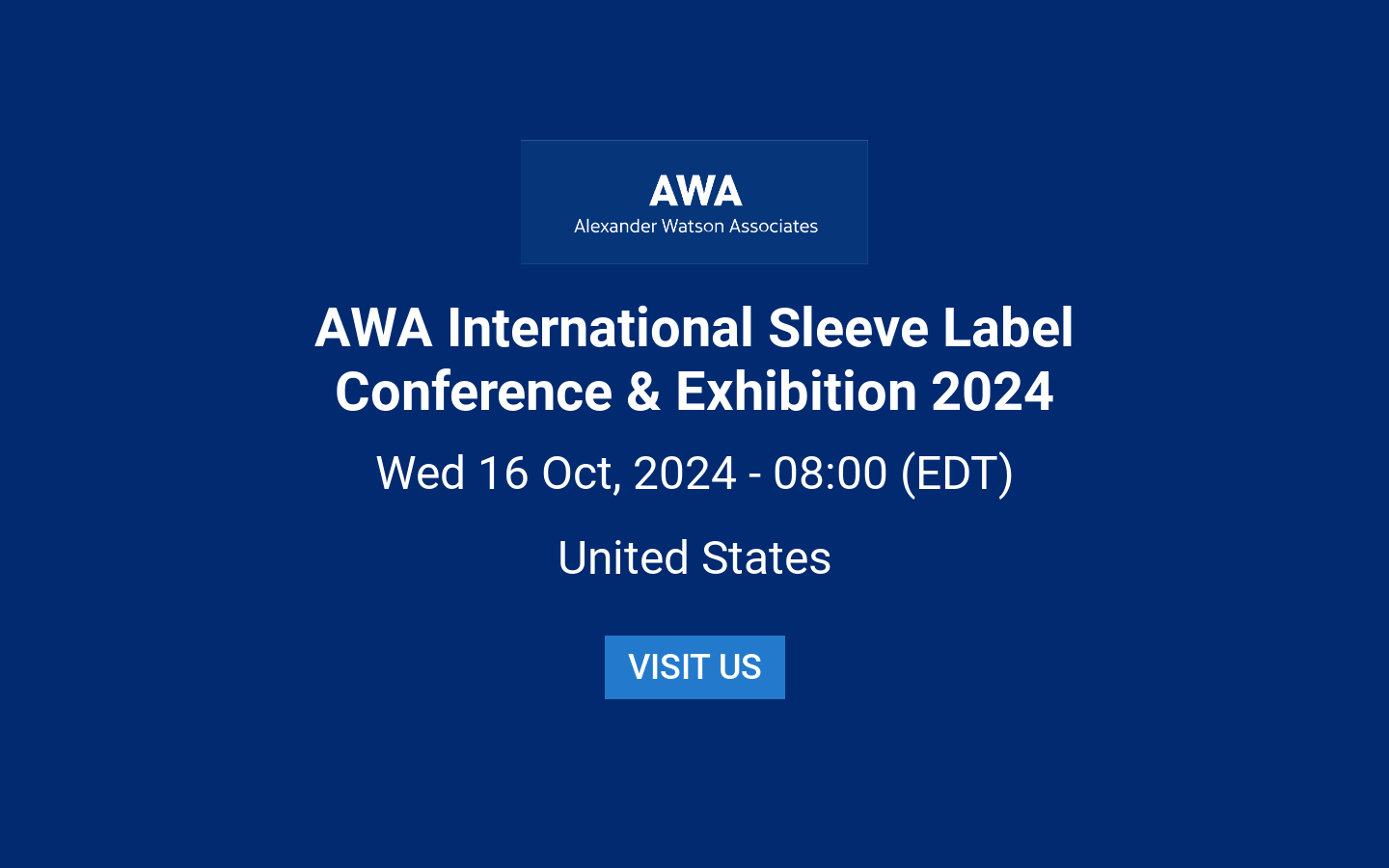 AWA International Sleeve Label Conference & Exhibition 2024